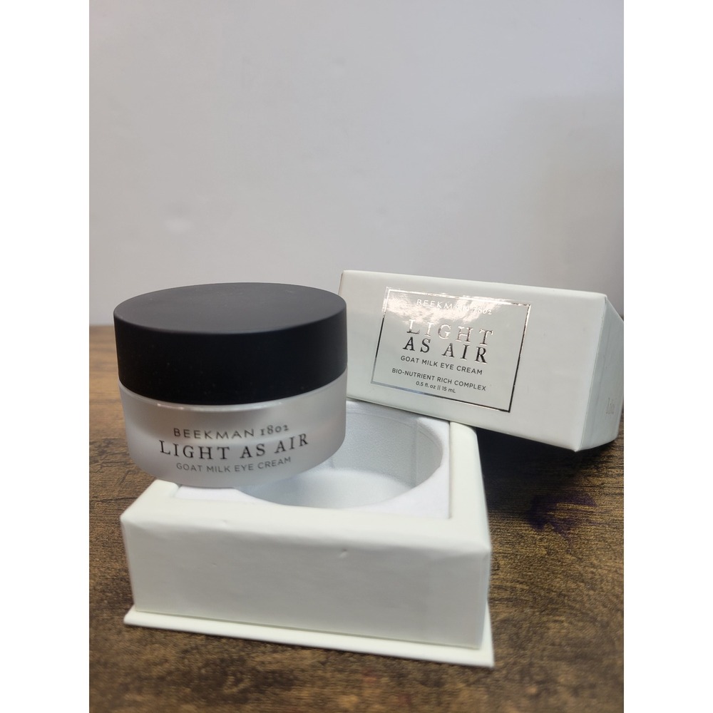 Beekman 1802 Light As Air Goat Milk Eye Cream Bio-Nutrient Rich Complex